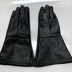 Black Leather Gloves