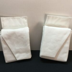 PB Biker Scout Pouches - White