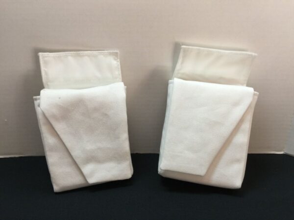 PB Biker Scout Pouches - White