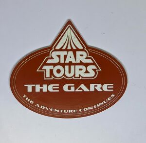 Star Tours Name Badge