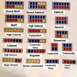 Imperial Rank Patch Badges